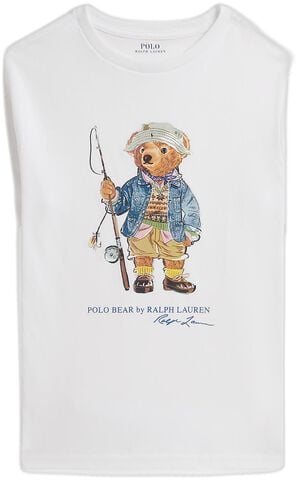 Polo Bear Cotton Jersey Tee
