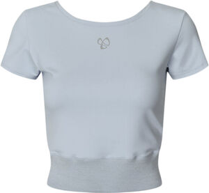 Ribbed Waist Crop T-shirt