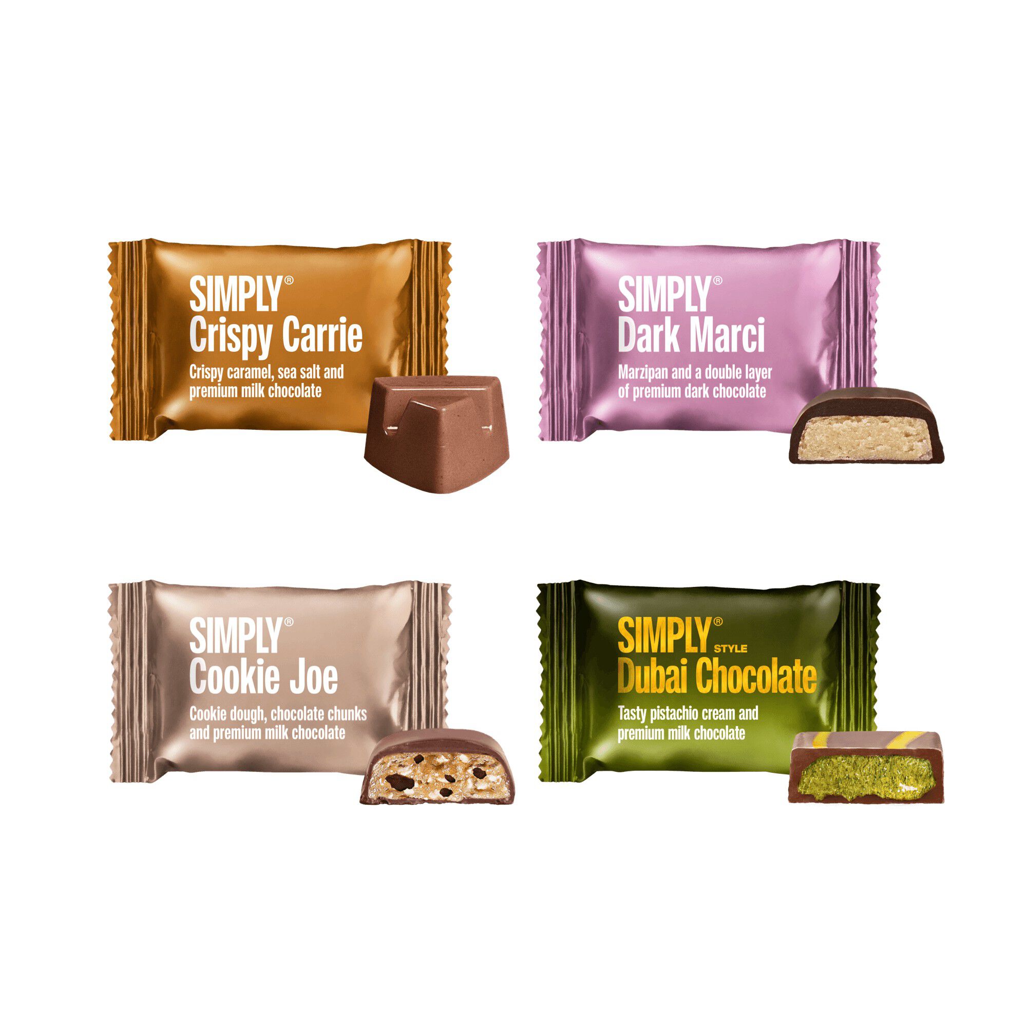 Simply&reg; EGGSISTENTIAL LUXURY p&aring;skechokolade&aelig;ske (200g)