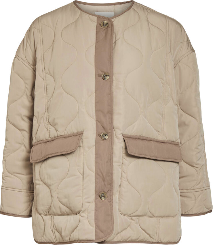 OBJALISON QUILTED JACKET A FAIR