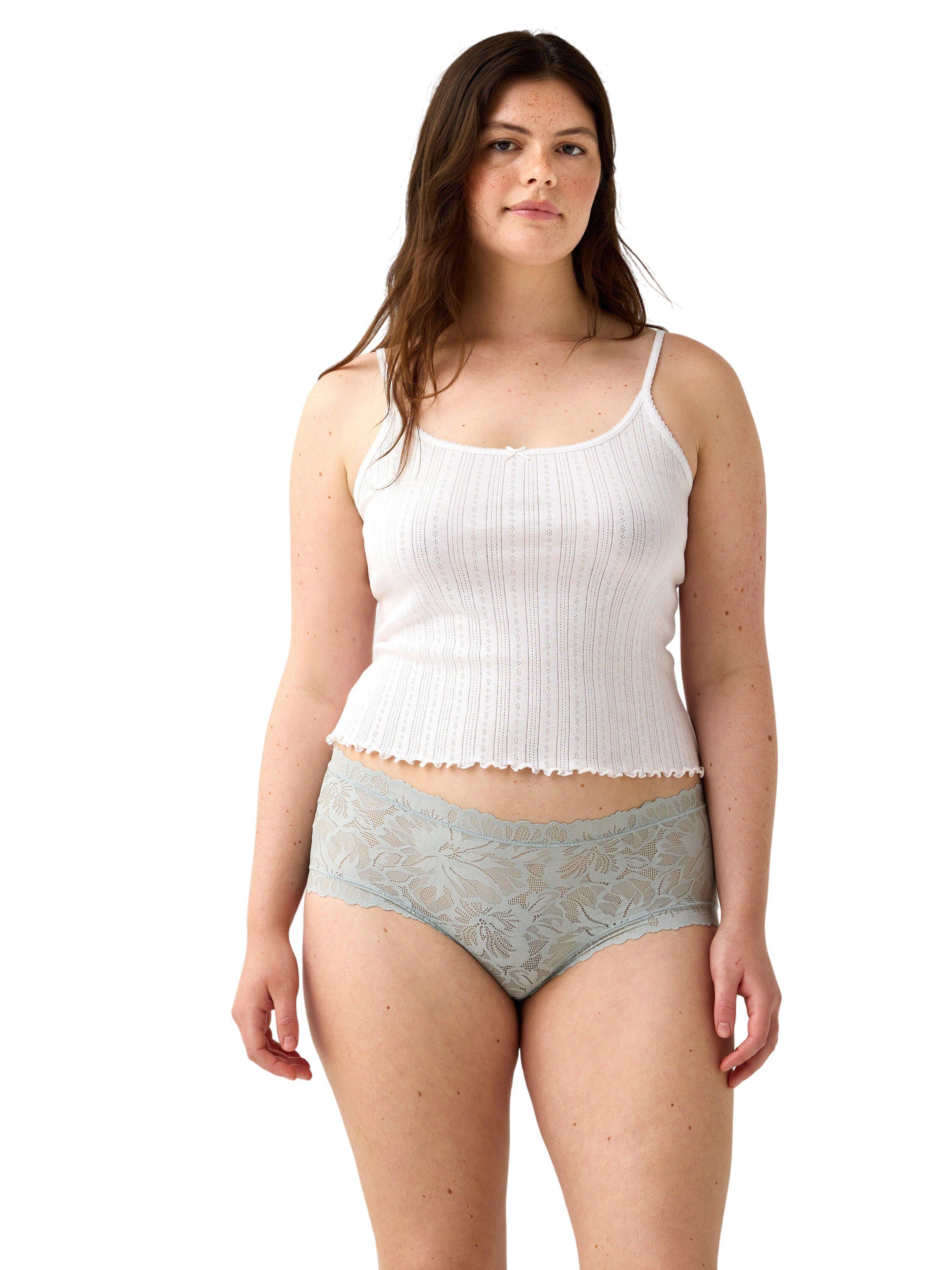 Trosor i mjuk och f&ouml;ljsam spets me