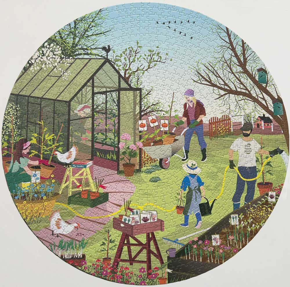 SPRING FEELING - puslespil med 1000 brikker