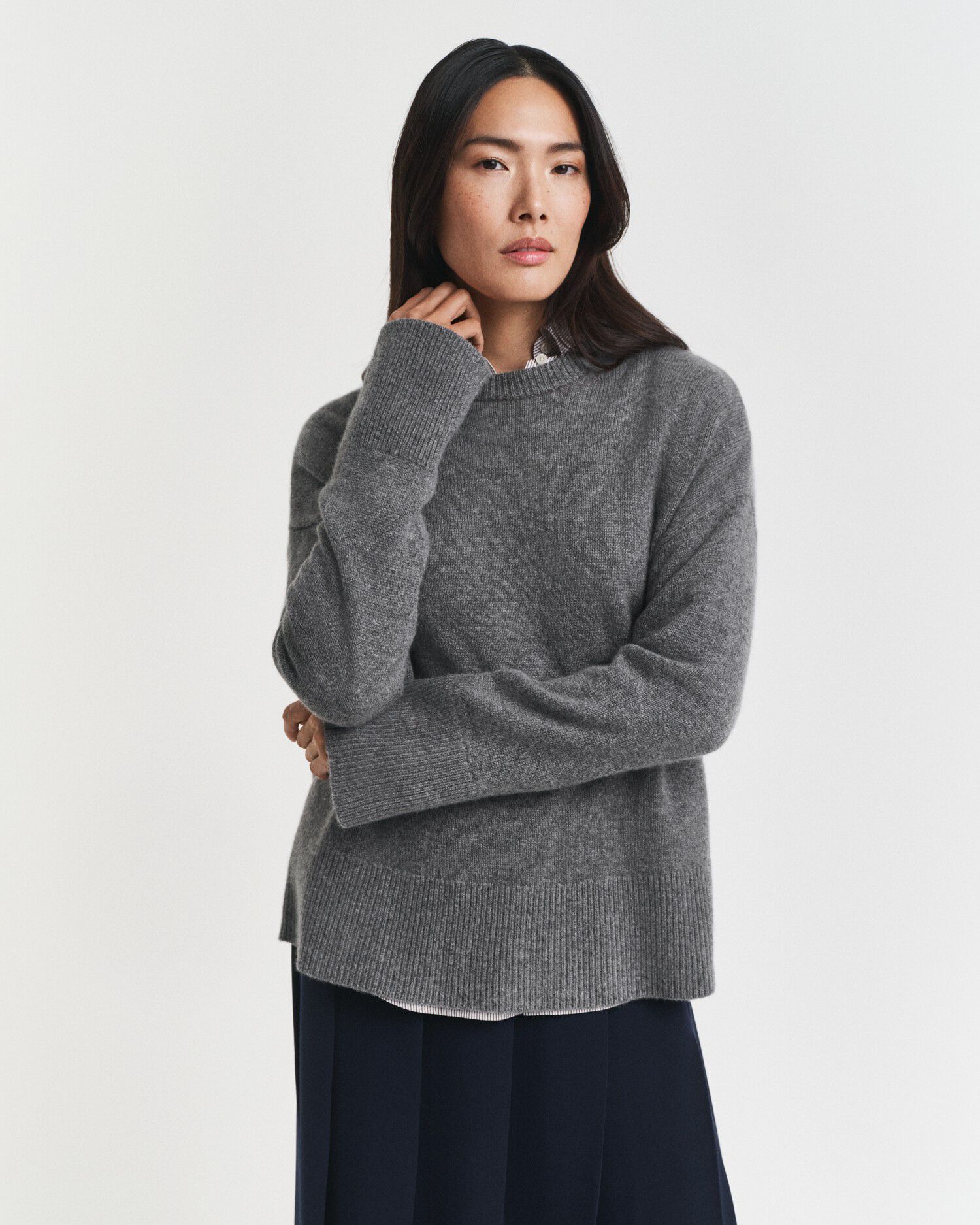 CASHMERE C-NECK
