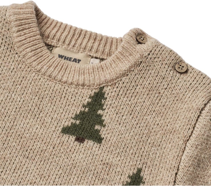 Jacquard Strik Pullover Mimi