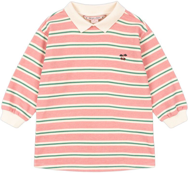 SPOTTY LS DRESS GOTS