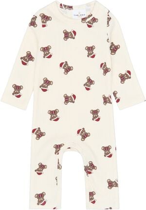TNSBHoliday Teddy L_S Rib Jumpsuit