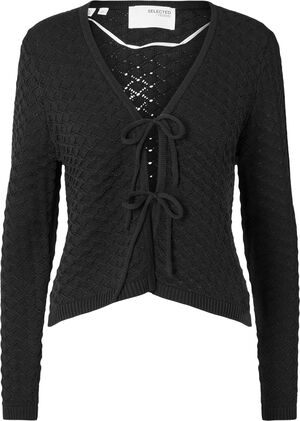 SLFFRIDA LS STRUCTURE KNIT CARDIGAN