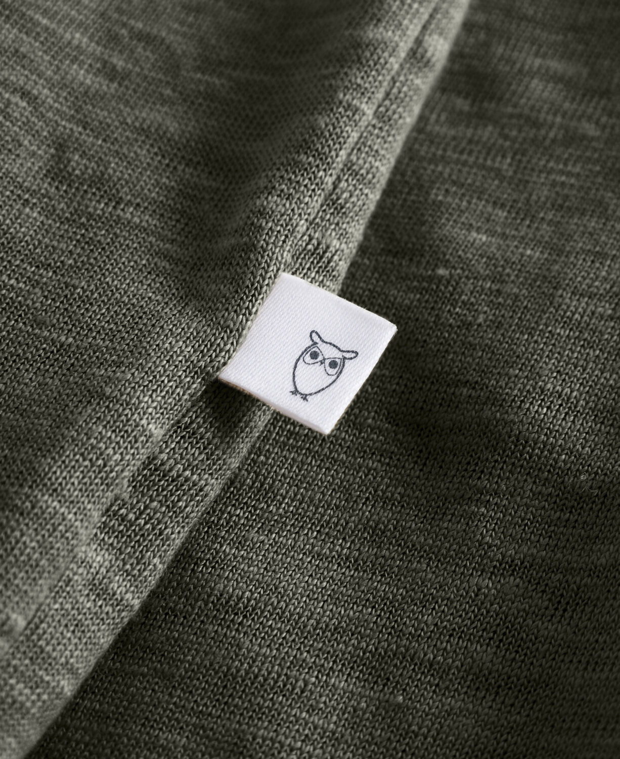 Regular linen polo - GOTS/Vegan