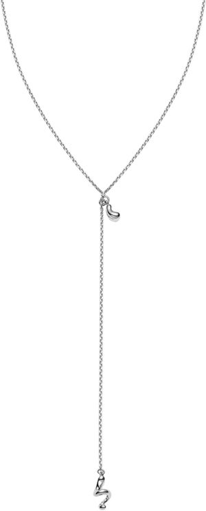 Coil Necklace Silver