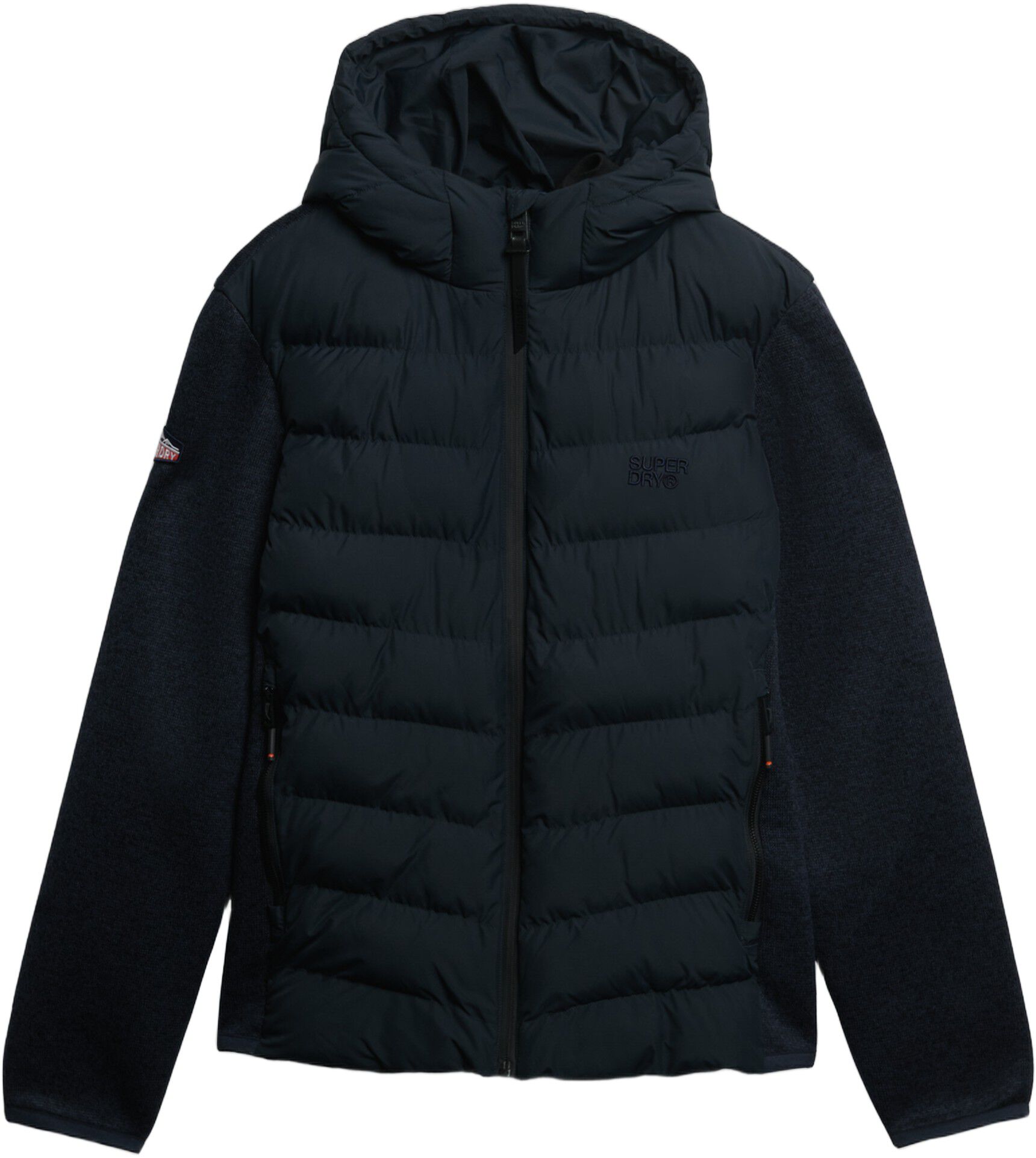 HOODED STORM KNIT HYBRID JKT