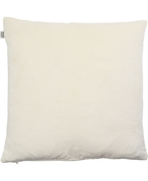 VELVET/WHISPER WHITE, PYNTEPUDE, 48X48 CM