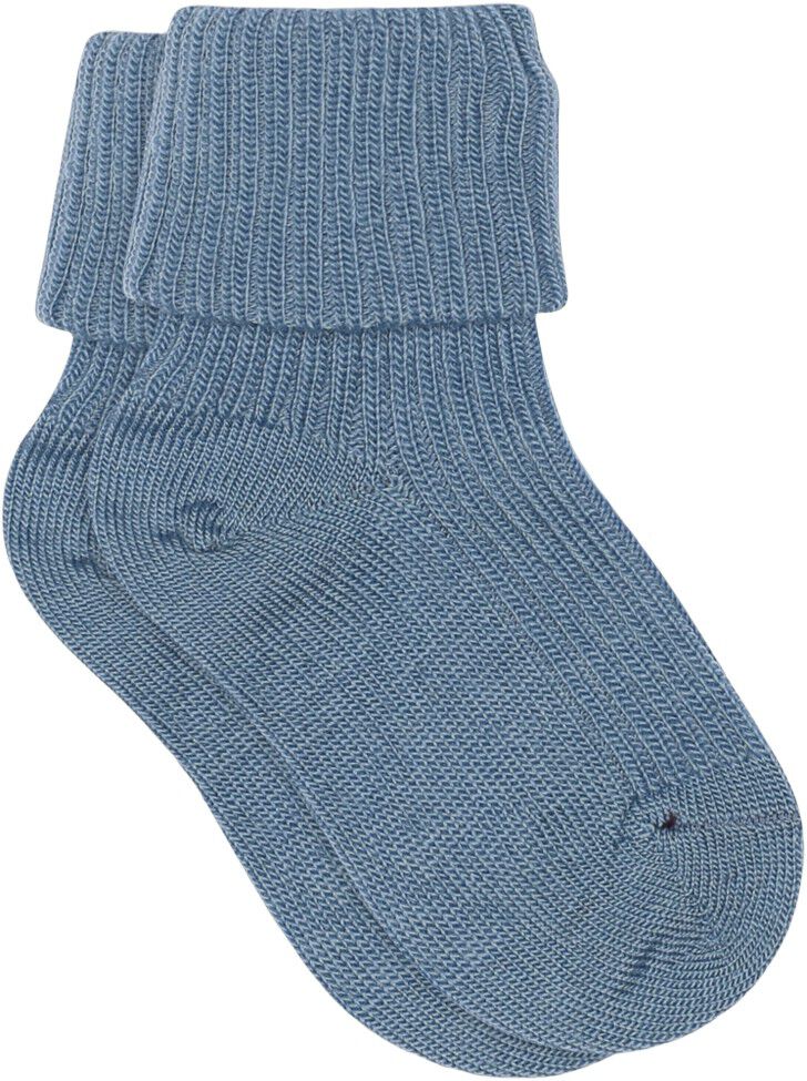 Wool rib baby socks