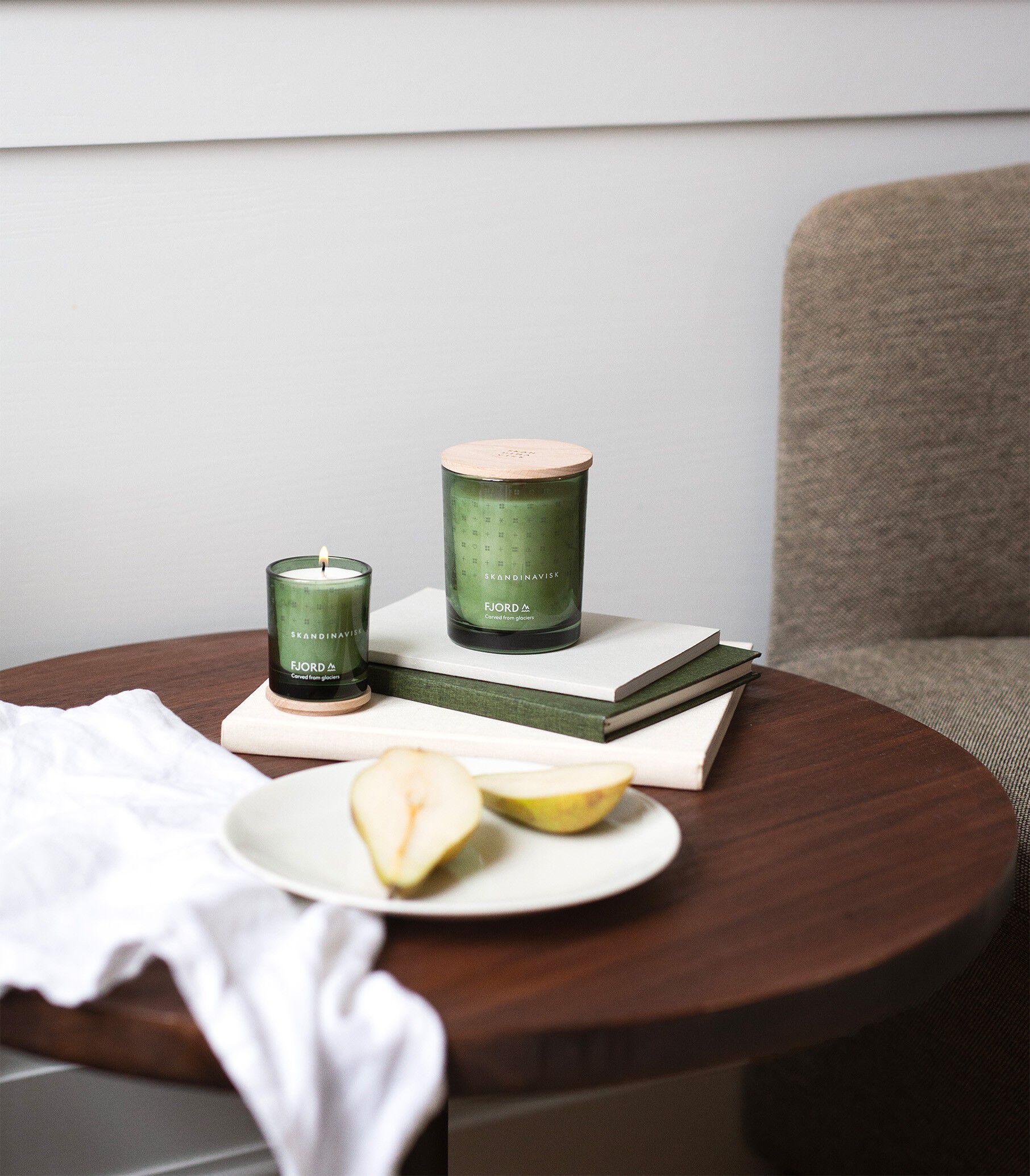 FJORD Scented Candle w Lid 65g