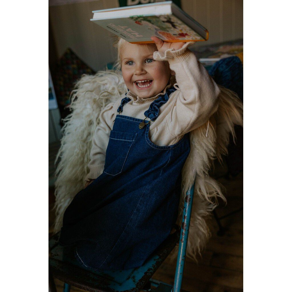 DON DENIM OVERALLDRESS