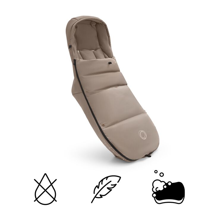 Bugaboo performance winter footmuff DUNE TAUPE