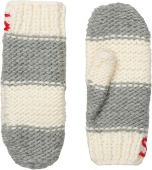 2497 Handknit, Knitted Mittens