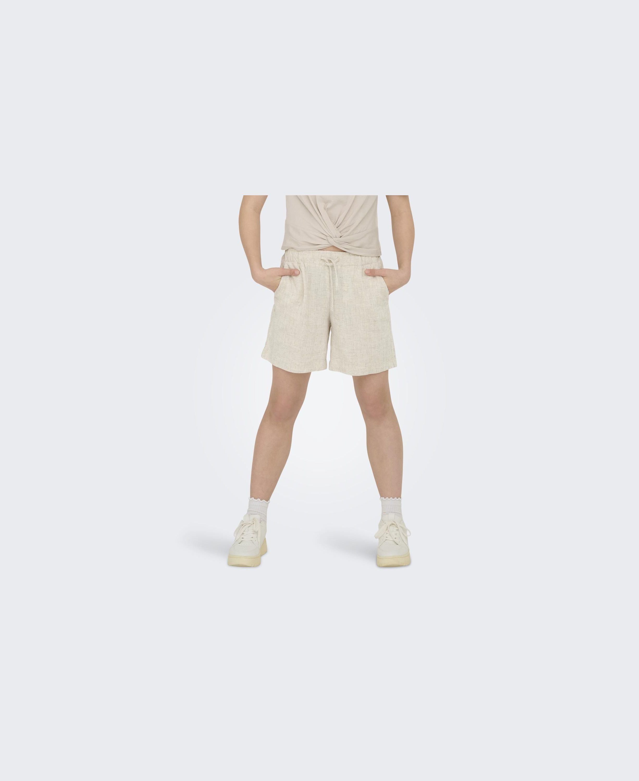 KOGSIESTA PULLUP LINENBL SHORTS PNT
