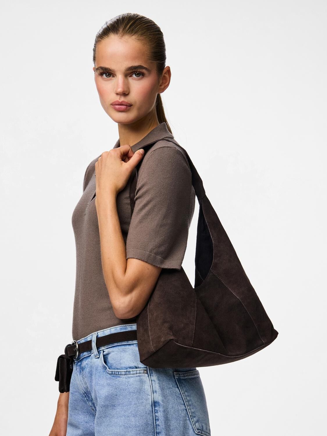 PCJOYE SUEDE HOBO BAG D2D