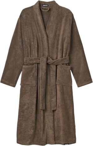 Cotton-terry Weave-knit Robe | Organic Cotton