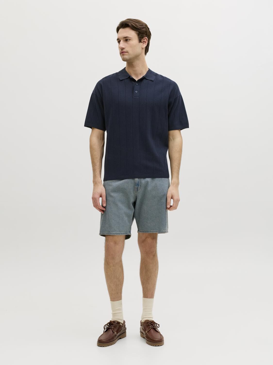 JREBBEAM KNIT POLO SS