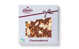 Chokoladebrud fl&oslash;de & n&oslash;dder