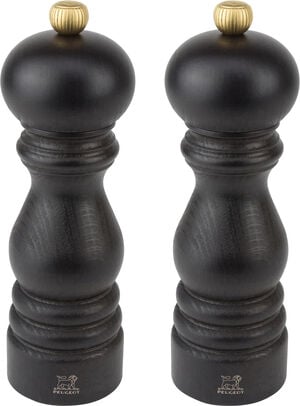Paris salt og peber sæt 18 cm. - choko farvet