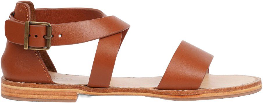 ALBERGO - LEATHER SANDAL W/ HEEL COVER
