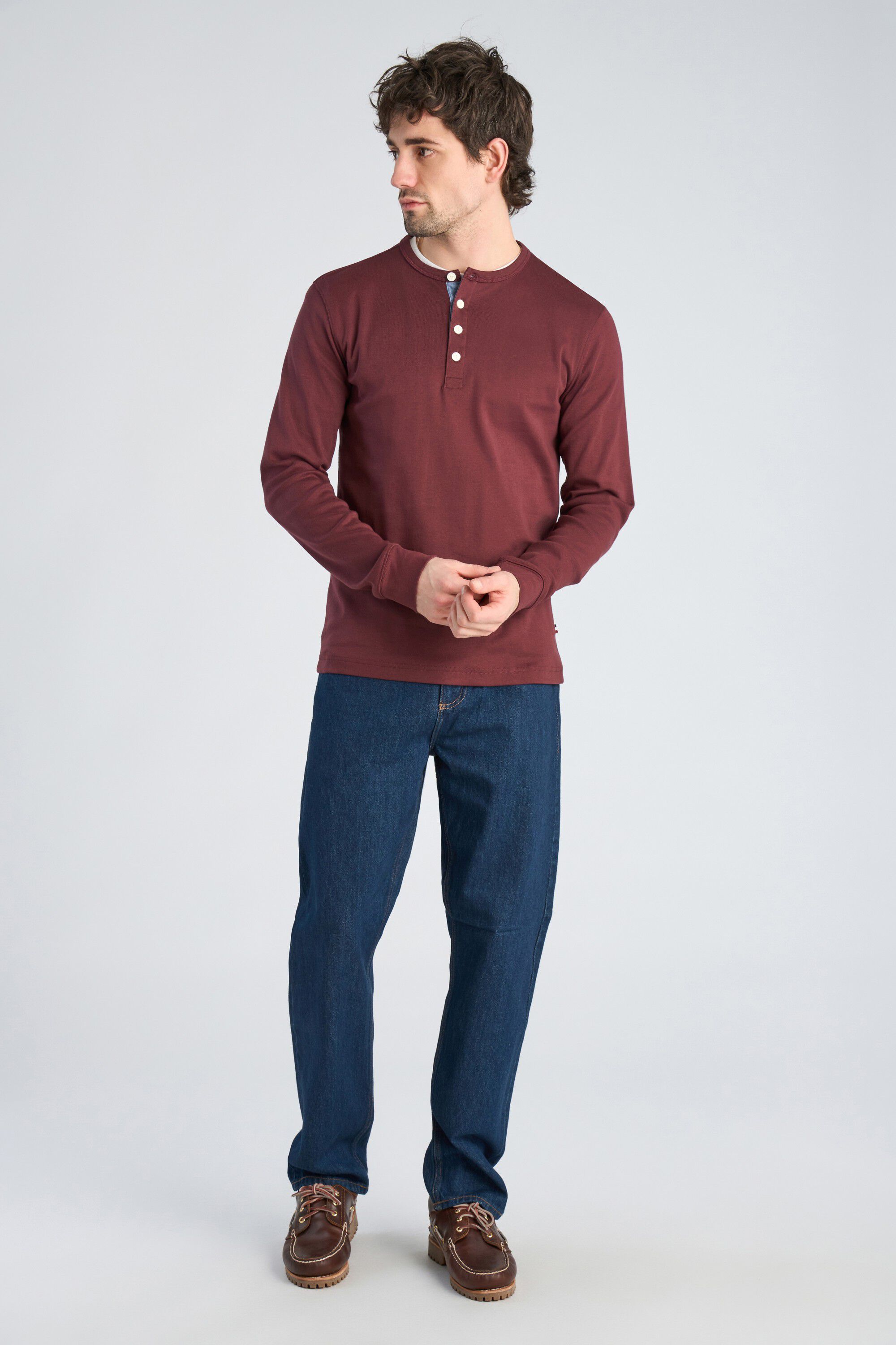 Solid granddad L/S