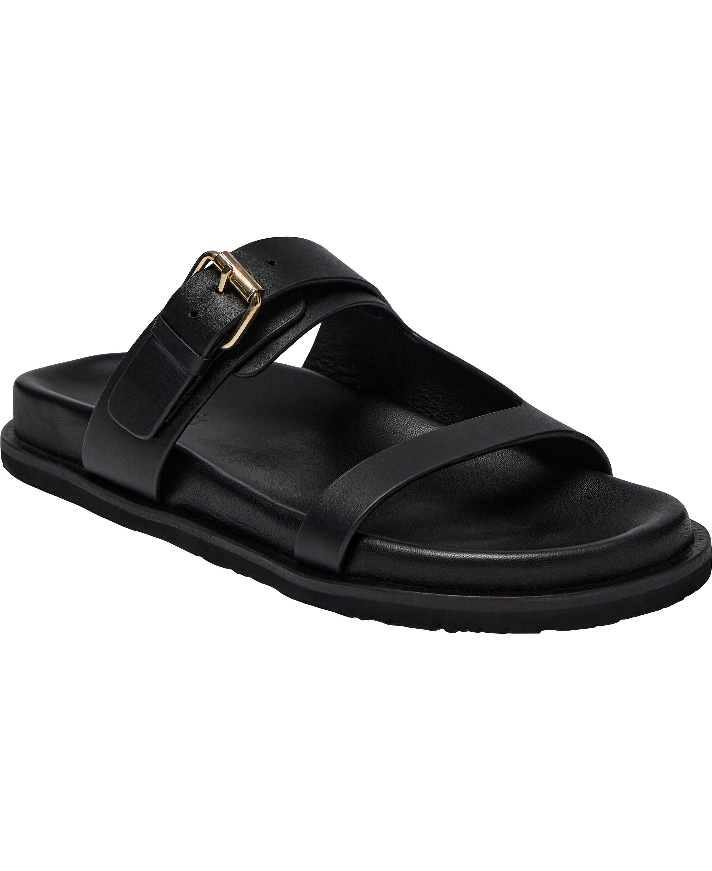 MARINA - ADJUSTABLE 2 STRAP LEATHER SANDAL