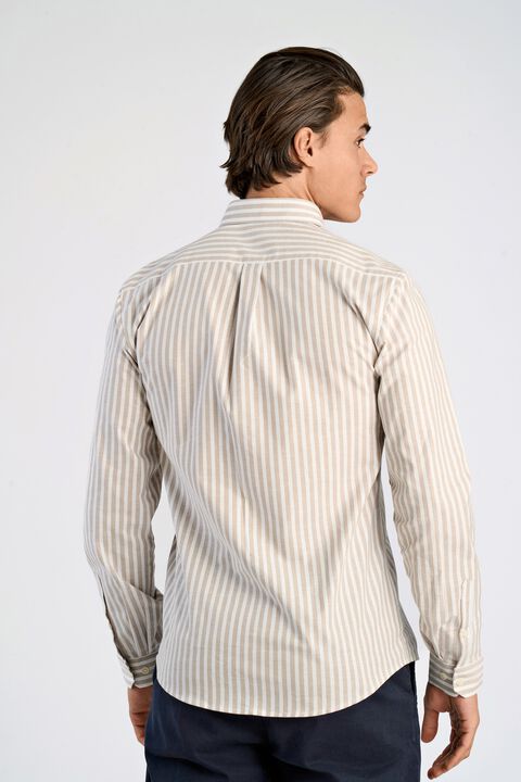 Striped superflex oxford L/S