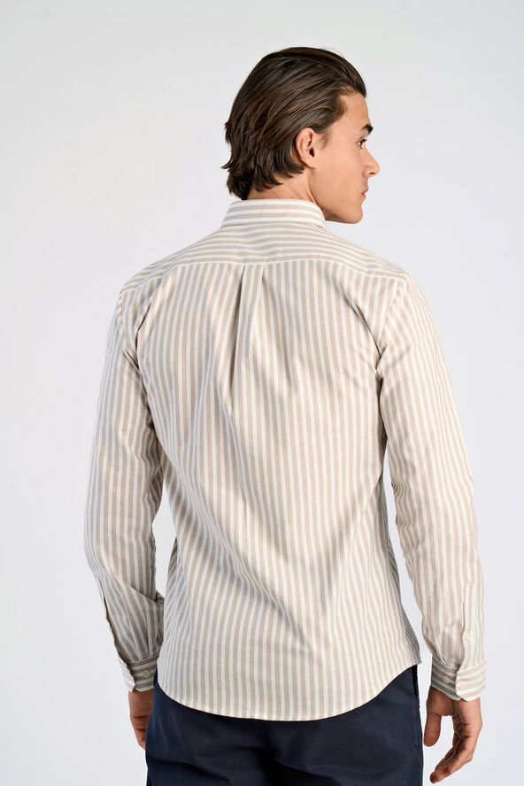 Striped superflex oxford L/S