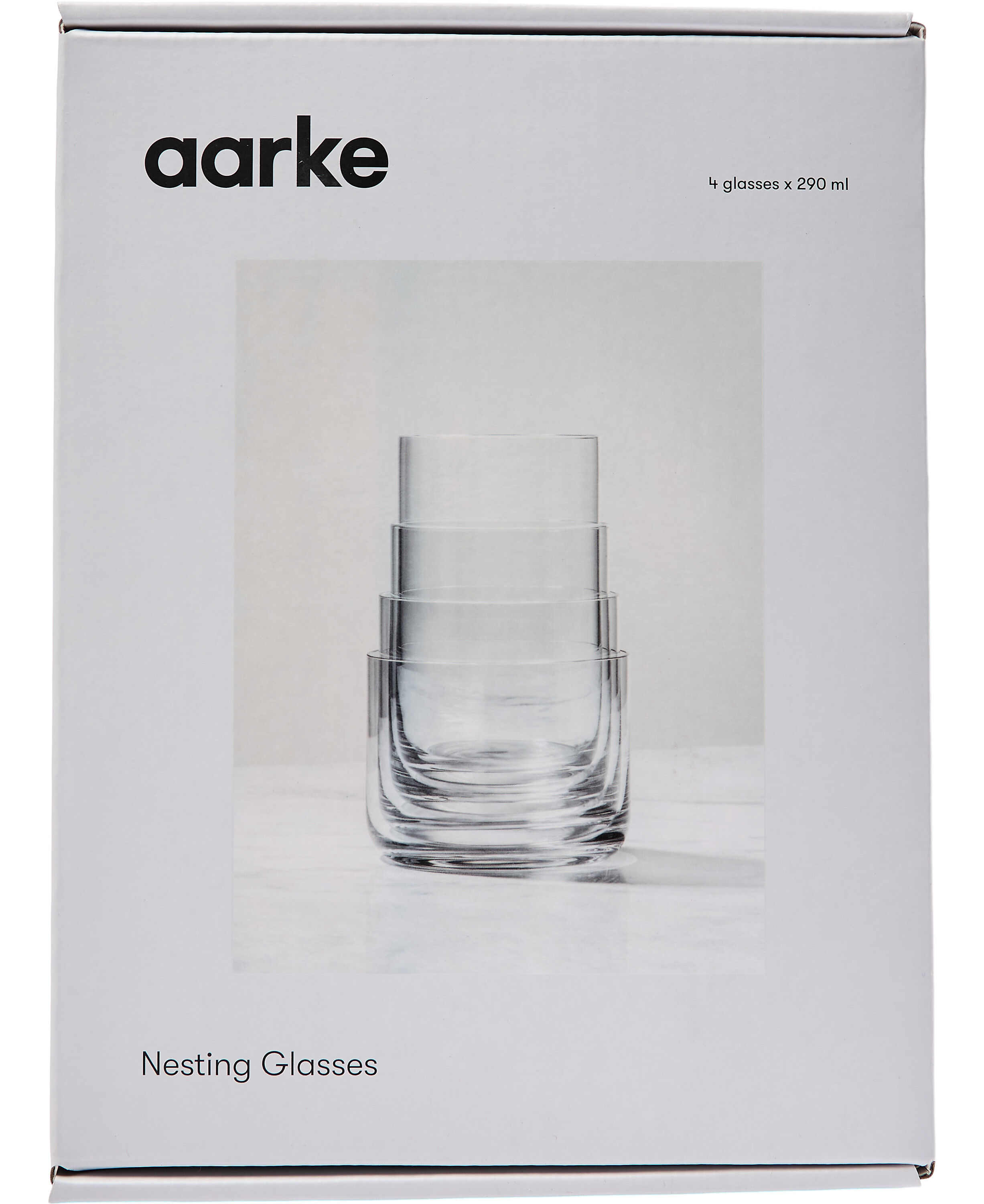 Nesting Glasses - 4 diff sizes i