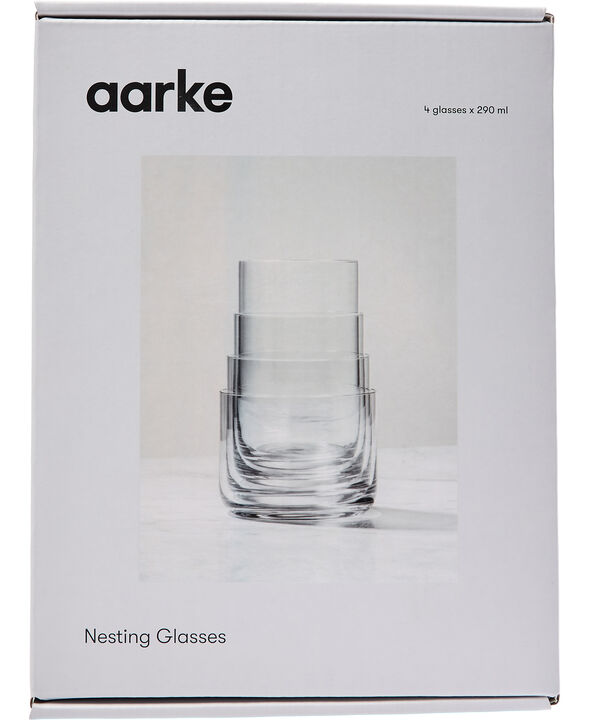 Nesting Glasses - 4 diff sizes i