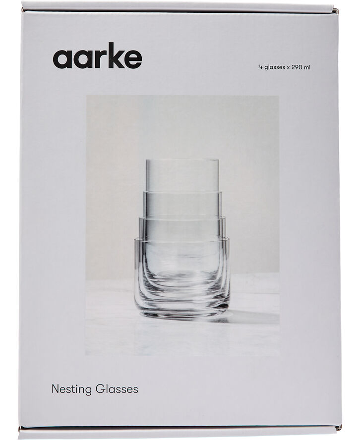 Nesting Glasses - 4 diff sizes i