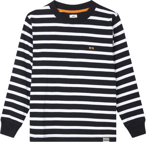 Cotton Jersey Stripe Carlito Tee LS