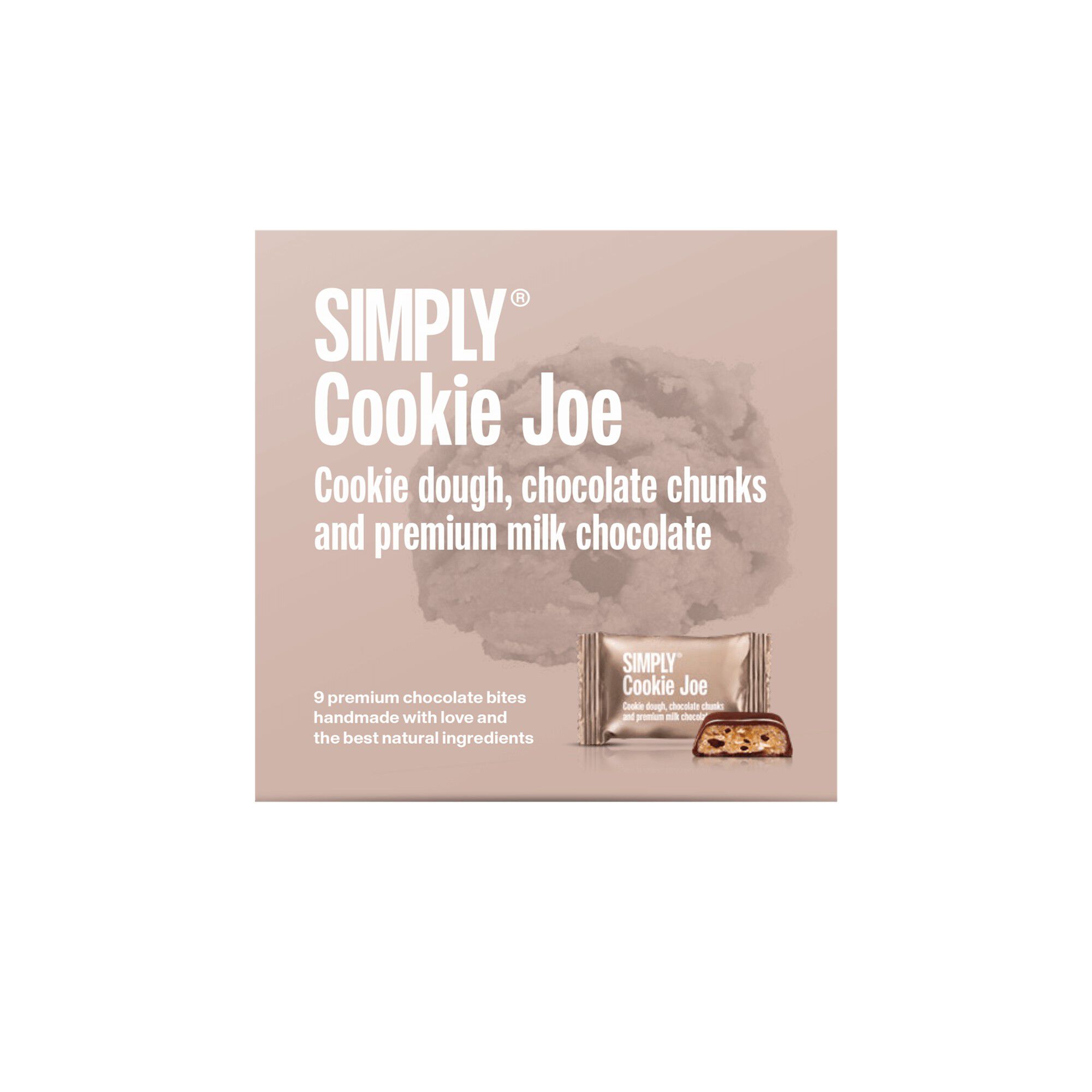 Simply&reg; COOKIE JOE chokolade&aelig;ske (90g)