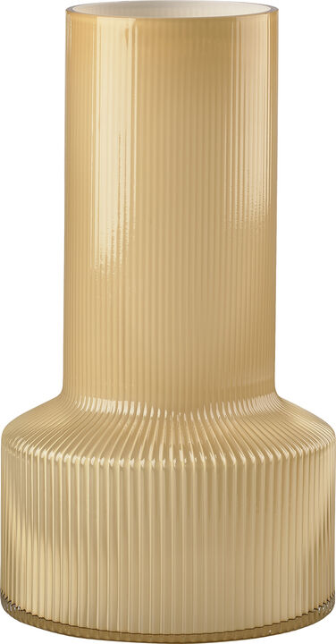 Vase Hvils D19 x 34 cm Honey Glas