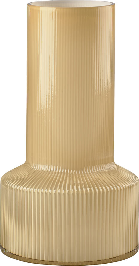 Vase Hvils D19 x 34 cm Honey Glas