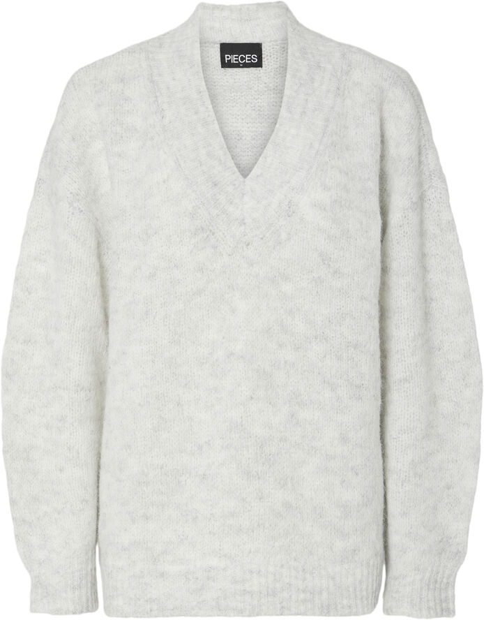 PCNADINA LS V-NECK KNIT D2D BC