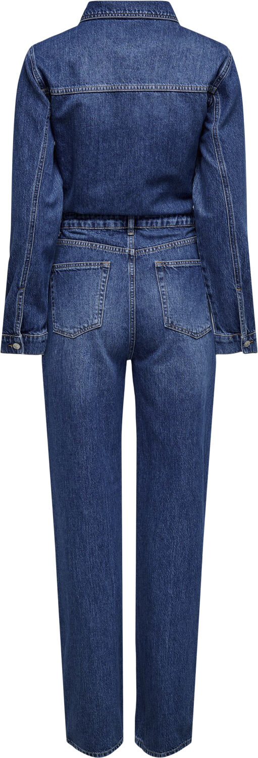 ONLKARA LS WIDE DNM JUMPSUIT RED A1