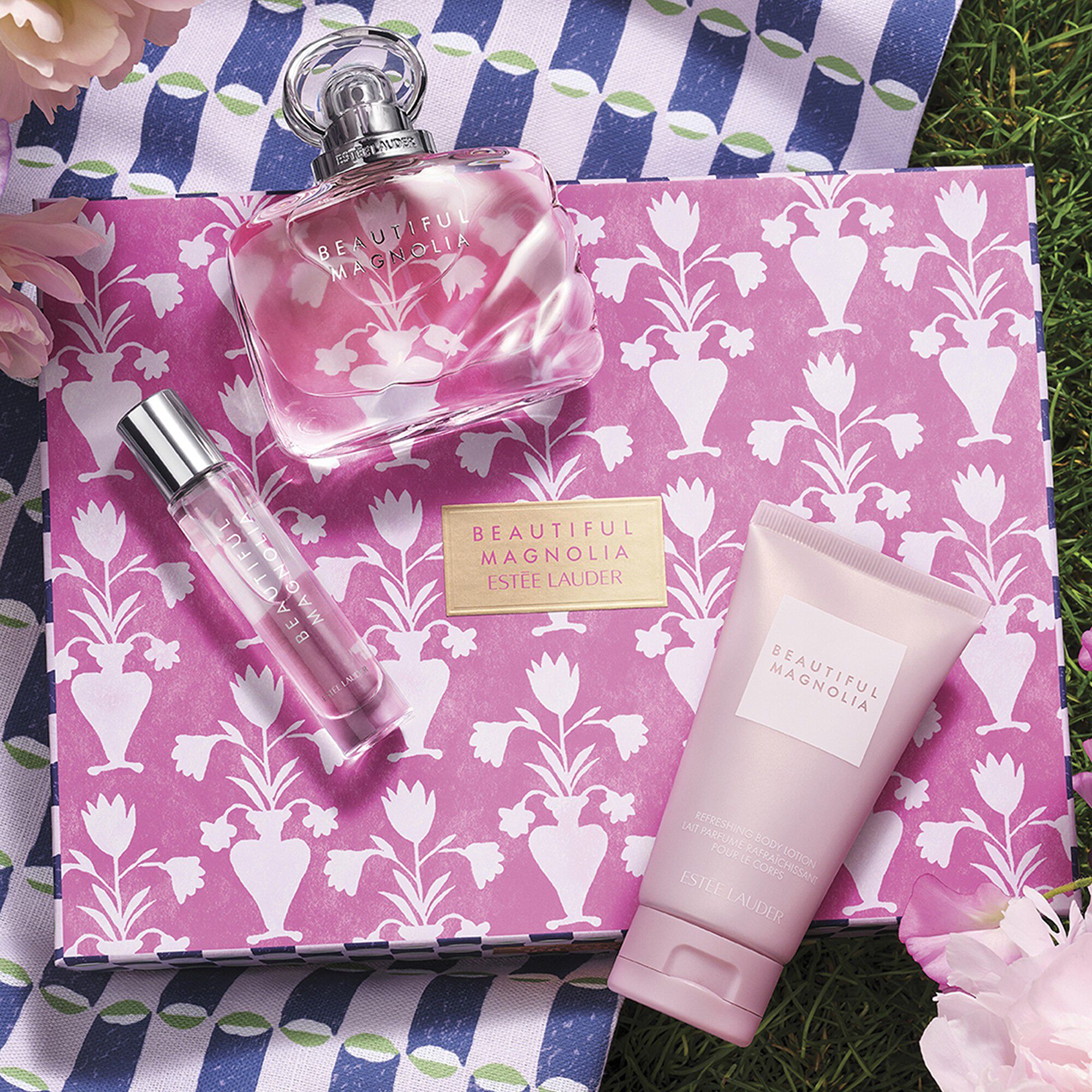 Beautiful Magnolia Deluxe Trio Giftset