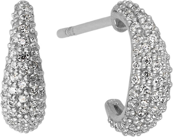 Ocean Flow Hoop Sparkle Small