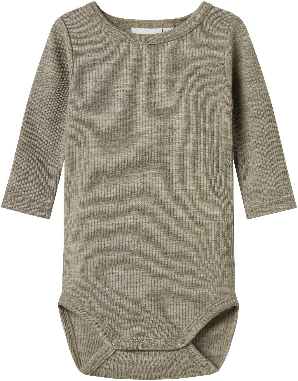 NBNWAX WOOL RIB LS BODY NOOS