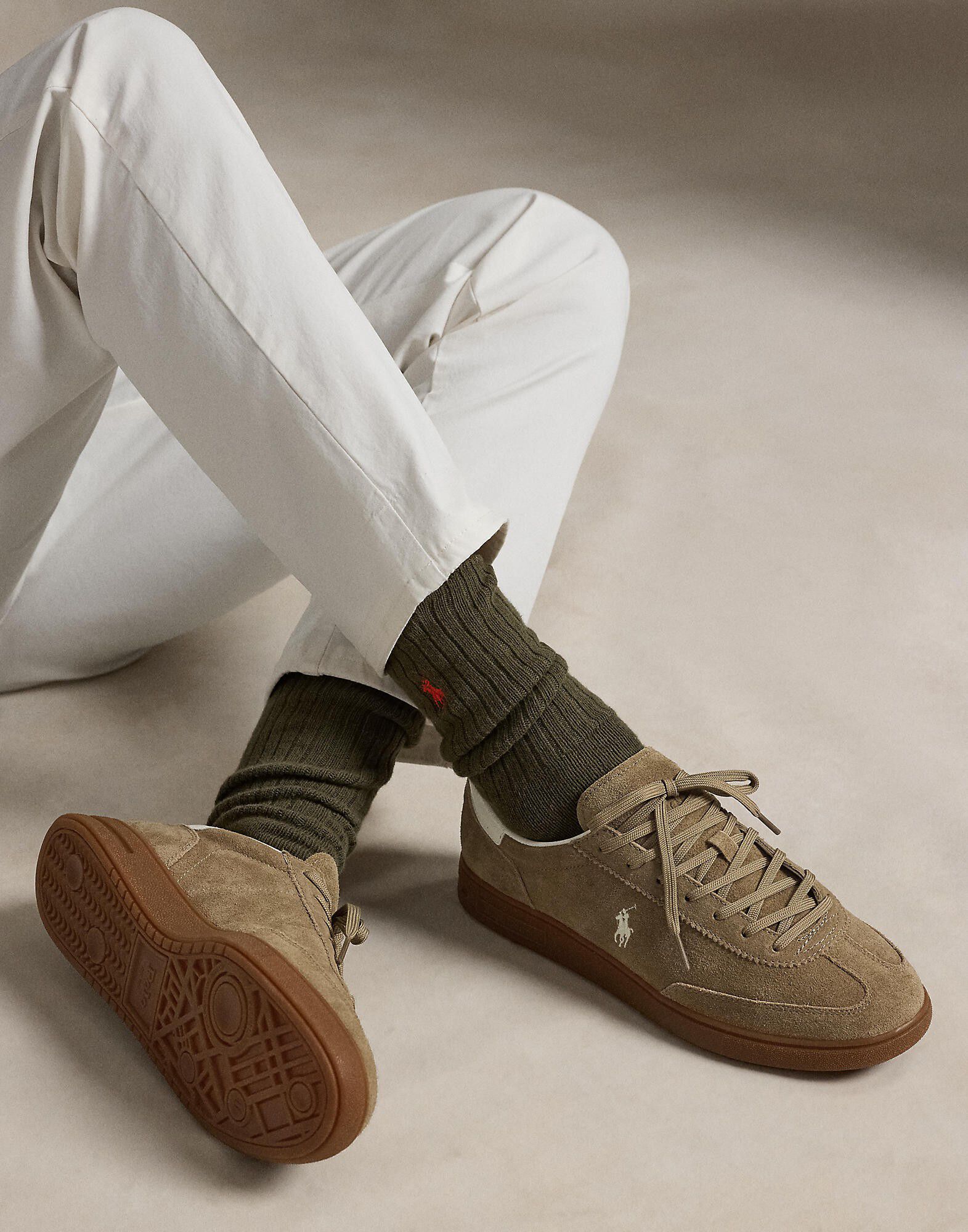 Bedford Leather-Suede Sneaker