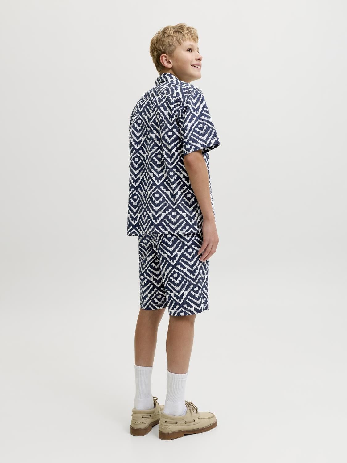 JJMILO SEERSUCKER RESORT SHIRT SS J