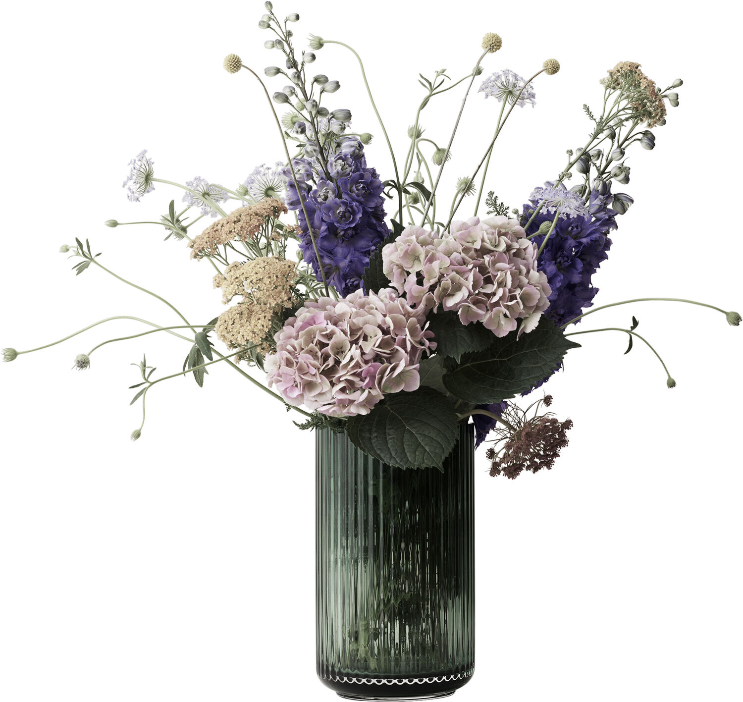 Lyngby Vase 20cm glass