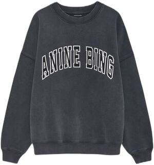 MILES SWEATSHIRT NEW CLASSIC - WASHED BLACK