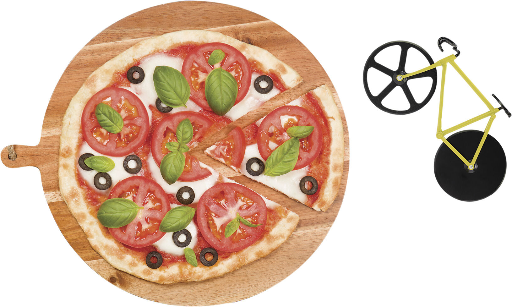 Pizzask&aelig;rer &shy; Fixie (Bumblebee)