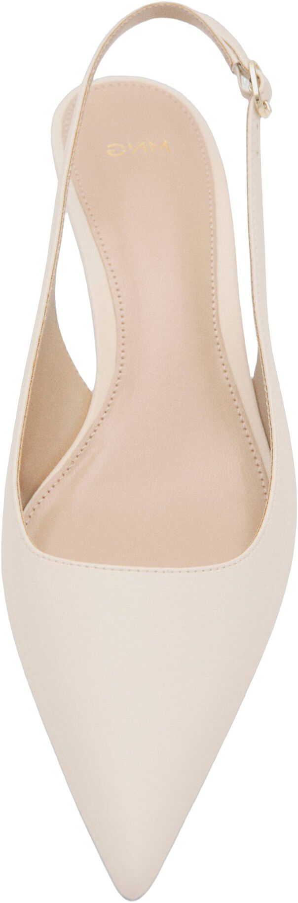 Kitten-heel pointed shoes