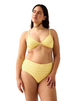 Unpadded bikini bra with underwire